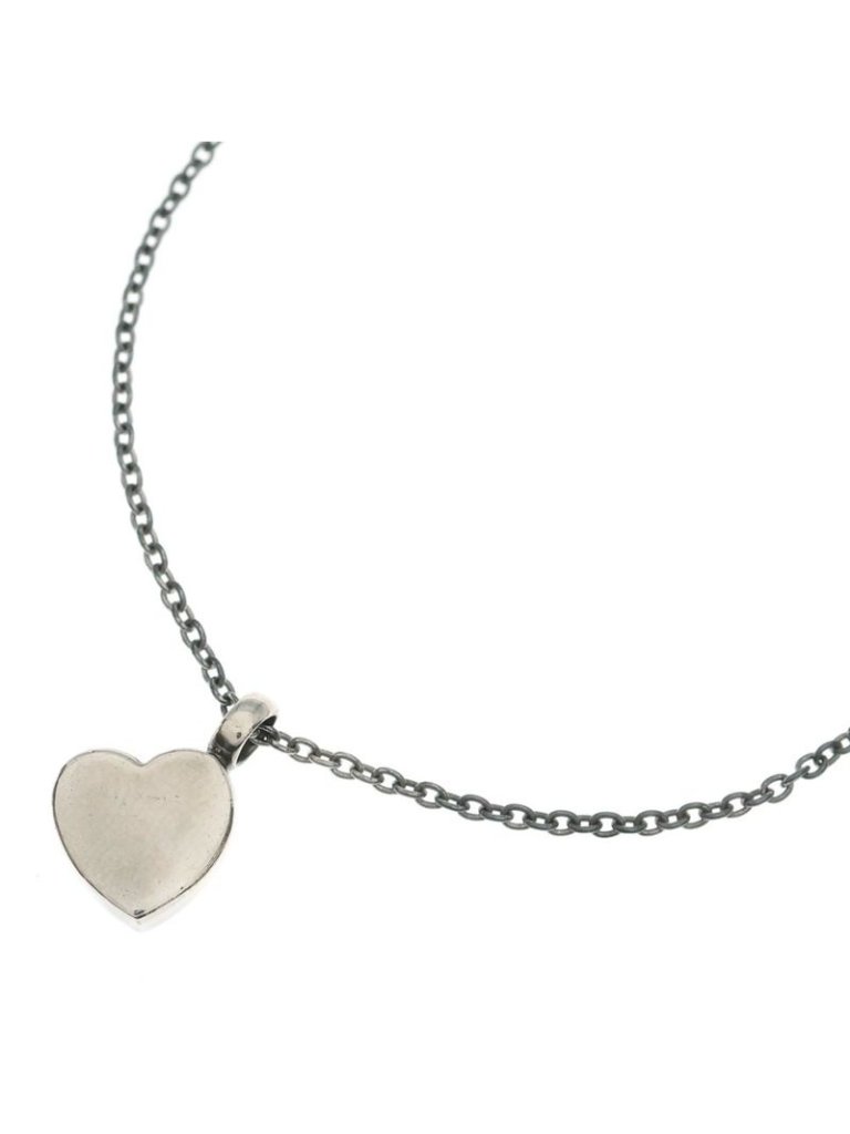 Tiffany & Co Heart Necklace Pendant Chain Silver